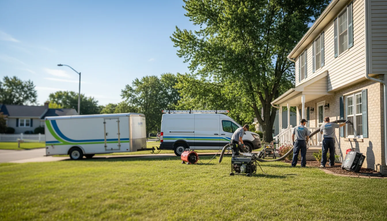 Flooded Basement Restoration And Cleanup With Repair in Finley, ND near me